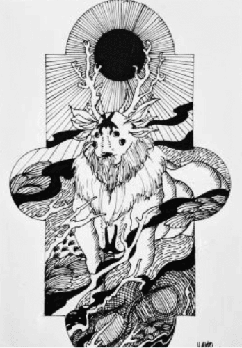 線條畫風
